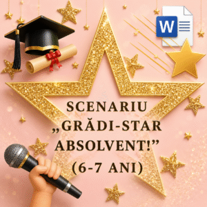 Scenariu serbare „Grădi-Star Absolvent!” (6-7 ani), cod.PE0024VI