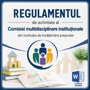 Regulament de activitate a comisiei multidisciplinare nstituționale cod.AA0029VI