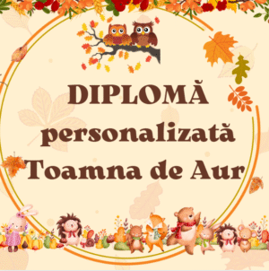 Diplome personalizate Toamna de Aur FL0044VI