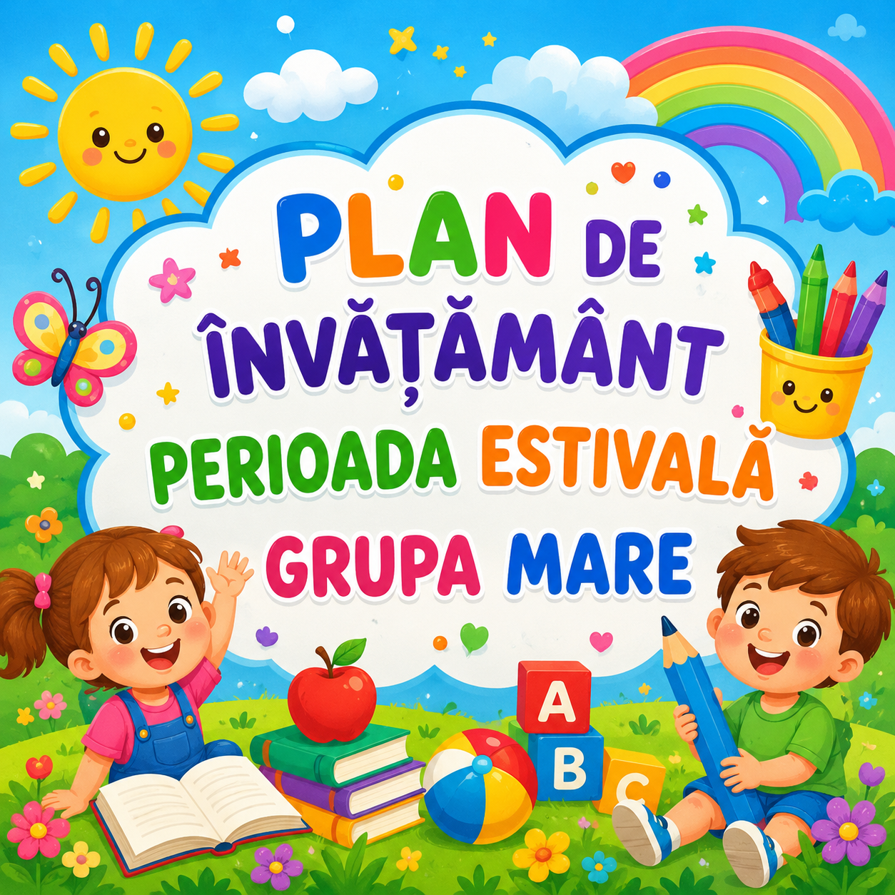 Plan de învățământ perioada estivală (grupa de 5-6 ani) cod.CE0060VI