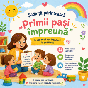 Ședință părintească „Primii pași împreună”, cod.PD0095VI
