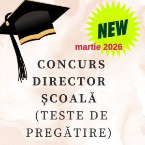 Întrebări și răspunsuri la teste /Concurs director Școală cod.AA0049VI