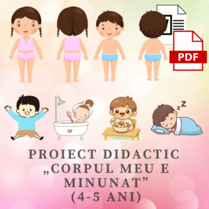Proiect didactic „Corpul meu e minunat” (4-5 ani) cod.PD0133VI