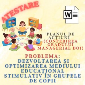 Plan de acțiuni Nr. 2, Conferire grad managerial doi, cod.AA0058VI