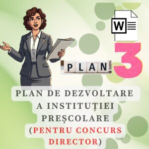 Plan (nr. 3) de Dezvoltare instituțională a IÎP cod.AA0056VI