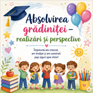 Ședință părintească „Absolvirea grădiniței – realizări și perspective”, cod.PD0138VI